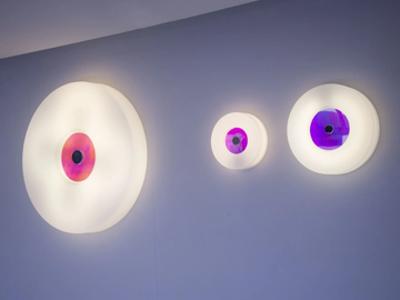 CORONA - LED methacrylate wall lamp by Martinelli Luce - view 2